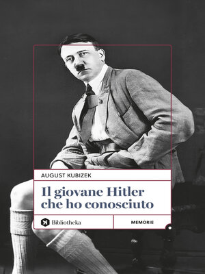 cover image of Il giovane Hitler che ho conosciuto